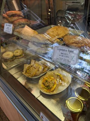 savoury goods at Café Rotkehlchen - Merowingerstraße in Cologne