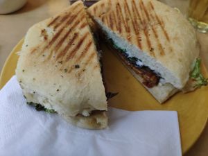 Panini at Café Rotkehlchen - Merowingerstraße in Cologne