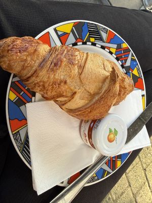 croissant  at Café Rotkehlchen - Merowingerstraße in Cologne