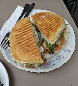Sandwich at Café Rotkehlchen - Merowingerstraße in Cologne