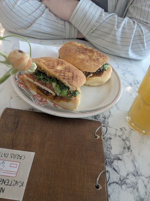 Panini Ziegenkeese at Café Rotkehlchen - Merowingerstraße in Cologne