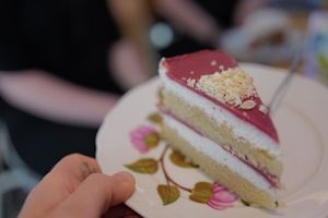 cake at Café Rotkehlchen - Merowingerstraße in Cologne