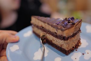 cake at Café Rotkehlchen - Merowingerstraße in Cologne