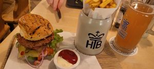 Vegan Burger at Tegernseer Tal in Munich