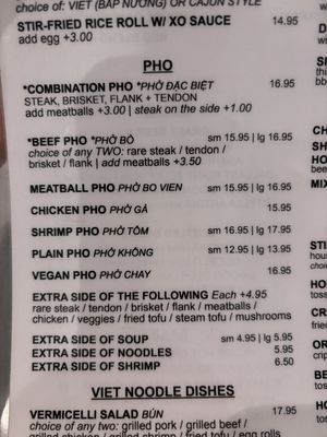 Vegan Pho  at Pho Kim Long in Las Vegas