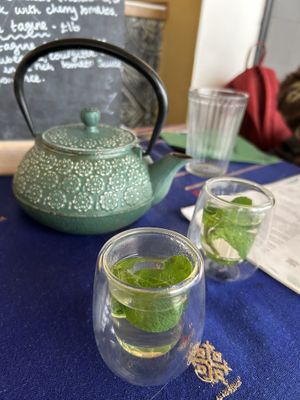 Mint tea  at Liban Coast in St Leonards