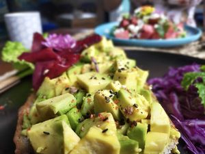 Avocado toast  #Veganuary at Nora's Cafe in Phu Quoc