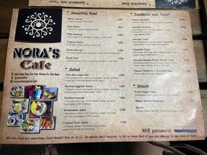 Menu (May 2020)  at Nora's Cafe in Phu Quoc