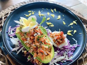 Stuffed Avocado   at Nora's Cafe in Phu Quoc