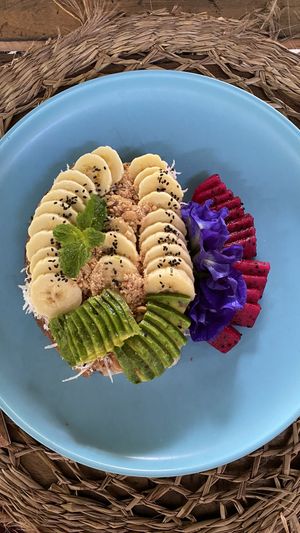 PB toast  at Nora's Cafe in Phu Quoc