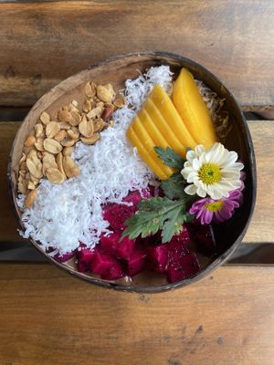 Peanut butter and choc (veganised)  #Veganuary at Nora's Cafe in Phu Quoc