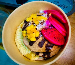 Vegetarian pancakes at Nora's Cafe in Phu Quoc