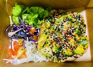 Avocado toast at Nora's Cafe in Phu Quoc