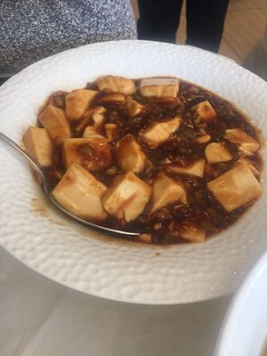 mapo tofu at Kung Tak Lam - Shatin in New Territories