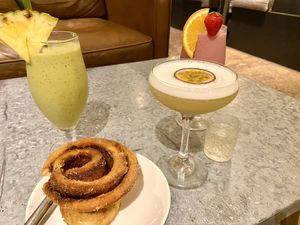 Cinnamon swirl, smoothies and cocktails  at BEAR in Uttoxeter