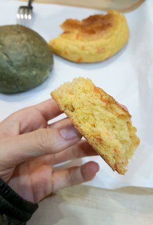 radish carrot pumpkin bread - close-up at Salute - 살루떼 in Chuncheon