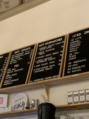   at Cafe Krans in Stockholm