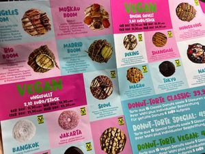 more vegan donuts at TopTop Donuts in Cologne