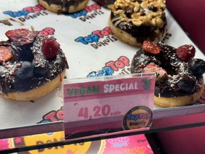 vegan donuts  at TopTop Donuts in Cologne
