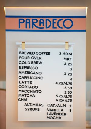  at Paradeco Coffee Roasters in St Petersburg