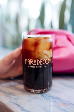 Our Cold brew is Fair Trade Organically certified, bold yet balanced cold brew, steeped in reverse osmosis water for up to 20 hours.  at Paradeco Coffee Roasters in St Petersburg