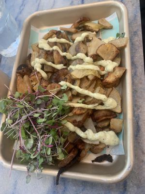 Kimchi potato hash  at Paradeco Coffee Roasters in St Petersburg