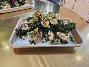 Kale toast at Paradeco Coffee Roasters in St Petersburg