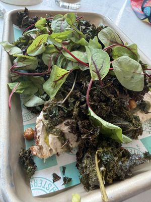 Vegan Kale Cashew Toastt  at Paradeco Coffee Roasters in St Petersburg