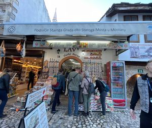 Outside view  at ‘Lav Slatki Dućan in Mostar