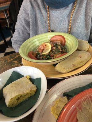 Tabbouleh salad   at KAFKA Hummus Café  in Prague