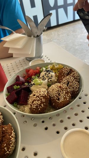 Bowl  at KAFKA Hummus Café  in Prague