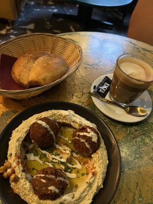   at KAFKA Hummus Café  in Prague