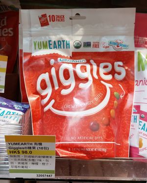 Vegan snacks at Yes Natural - Tai Po Rd in Kowloon