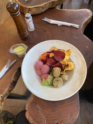 Vegan dream- not the best for the price  at Biofilia - Botánica Coffee House in La Paz