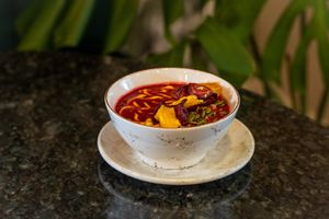 Soup of the day. at Biofilia - Botánica Coffee House in La Paz