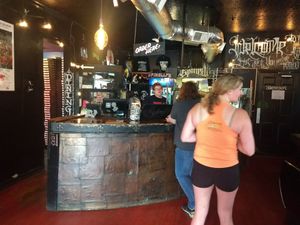 Counter at Spinelli's Pizza in Louisville