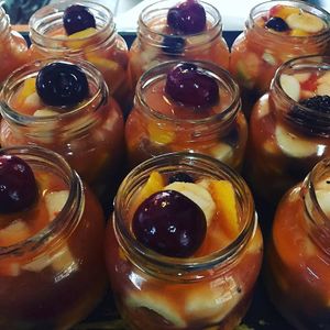 fruit salad at Almacen Purista in Buenos Aires