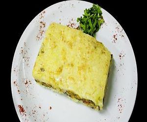 Pastel de papas at Almacen Purista in Buenos Aires