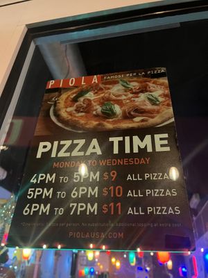   at Piola in Hallandale Beach