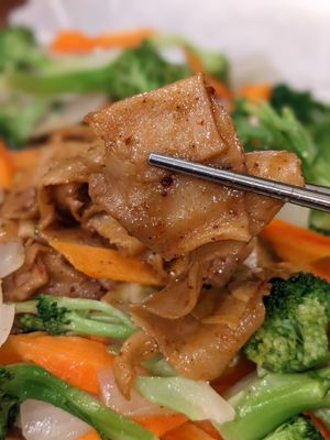 Vegetable noodles at Biang Biang in Vancouver