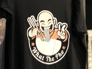 T-shirt/logo  at What the Pho in Denver