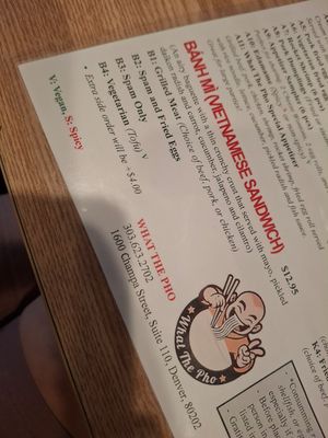  at What the Pho in Denver