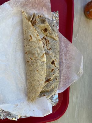 Big enough !  at Los Victor's Mexican Food California Style #4 in Lordsburg