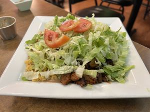 Order the super burrito as a bowl.😄#Veganuary at Quesadilla La Reina Del Sur in Chicago