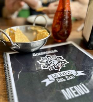 Menu  at Quesadilla La Reina Del Sur in Chicago