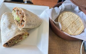 Xochimilco burrito   at Quesadilla La Reina Del Sur in Chicago
