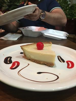 Coconut Lime "Cheesecake" - Honestly, not very good. Nice to have options for vegan desserts, I'd come back to try another one, but the cheesecake was on the chunky/dry side. at Quesadilla La Reina Del Sur in Chicago