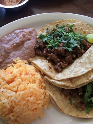 Vegan Mexican food  at Quesadilla La Reina Del Sur in Chicago