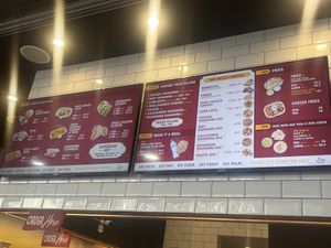 Menu  at Yallah Eat in Kensington