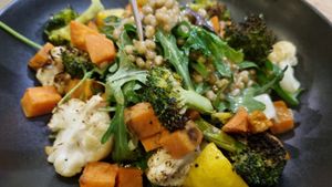 Winter salad at Huskisson Hotel in Huskisson